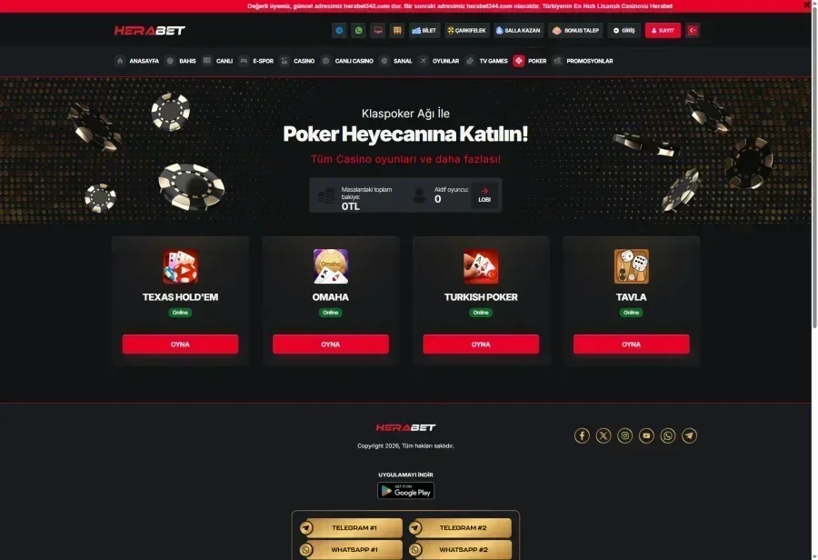 Herabet ekran görüntüsü